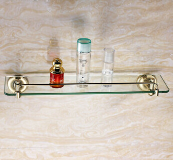 glass single shelf