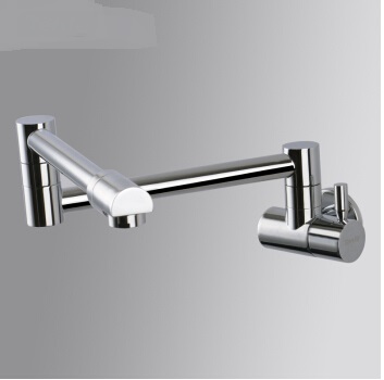 folded kitchen faucet