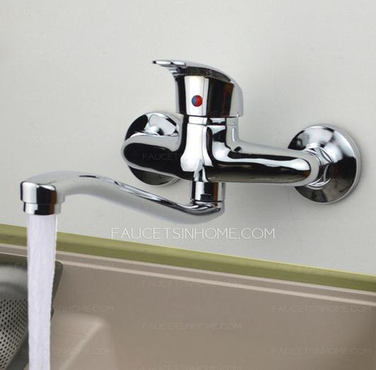 Wall Mounted Kitchen Faucet