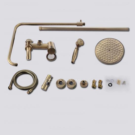 Antique Brass Bathroom Shower Faucet