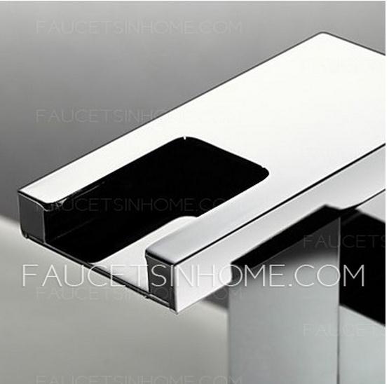 Waterfall LED Automatic Sink Faucet