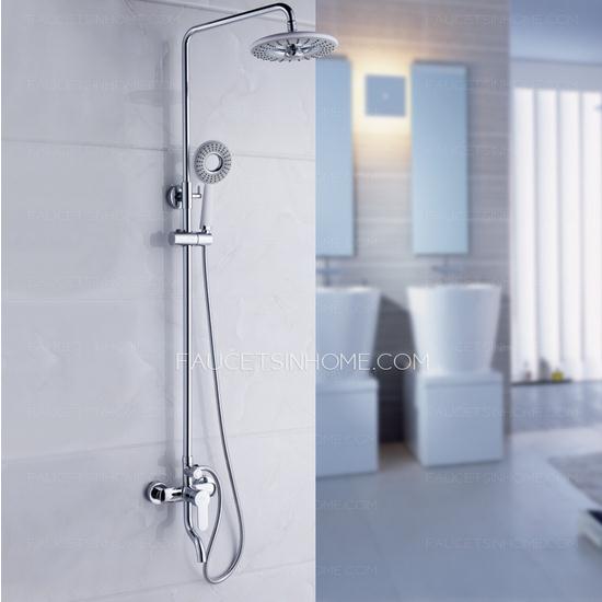 Elevating Grey Bathroom Shower Faucet