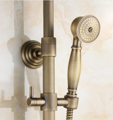 Vintage Copper Bathroom Shower Faucet