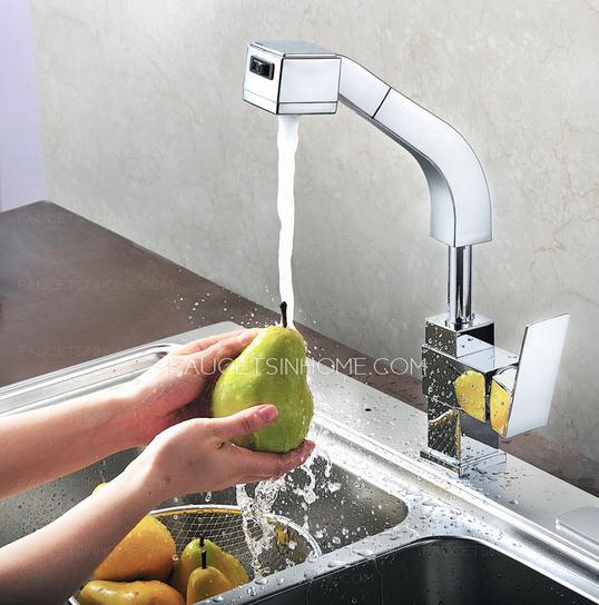 High End Square Shaped Rotatable Kitchen Faucet