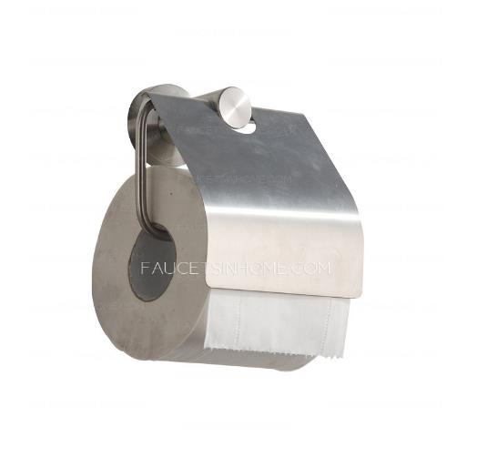 Stainless steel toilet paper holders