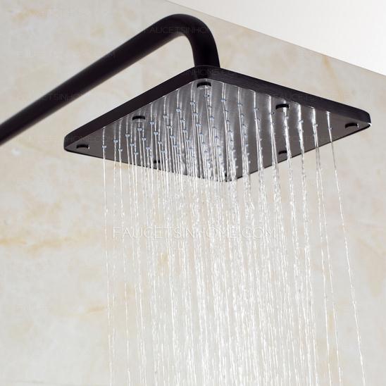 Unique Black Rain Shower Faucets