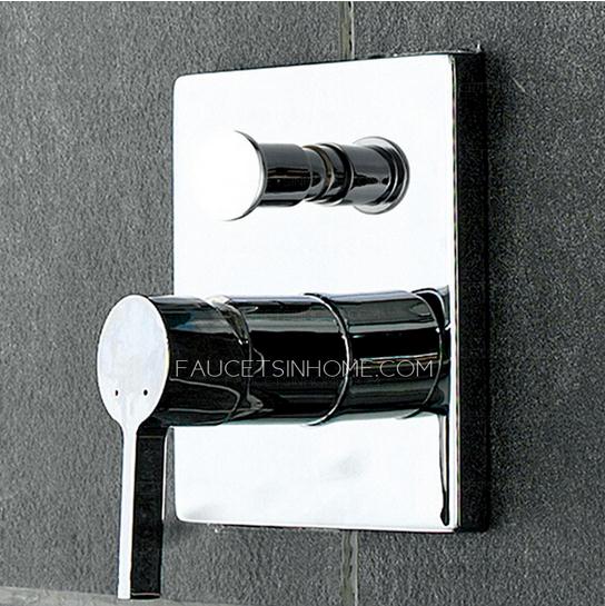 Simple Concealed Wall Mount Shower Faucet