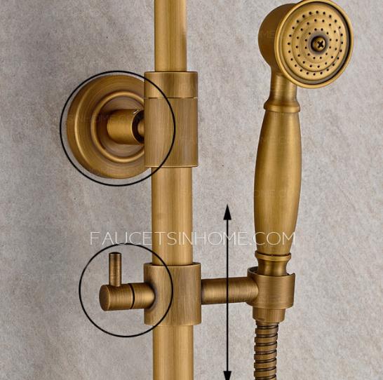 Vintage Shower Faucet with Shelf