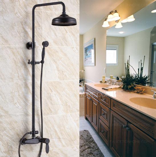 Retro Black Shower Faucet