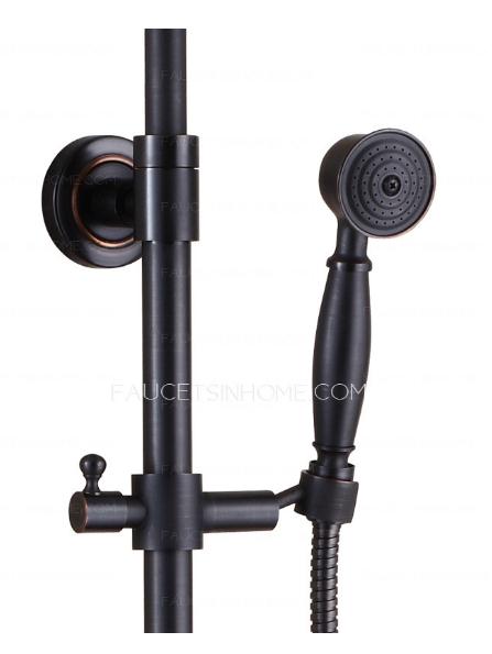 Retro Black Shower Faucet