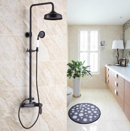 Vintage Oil Rubbed Bronze Shower Faucets