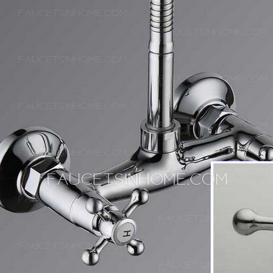 Electroplated kitchen sink faucet 