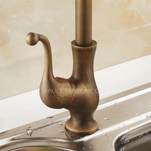 Antique brass kitchen faucets 