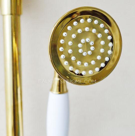 Luxury Vintage Brass Rotatable Shower Faucets