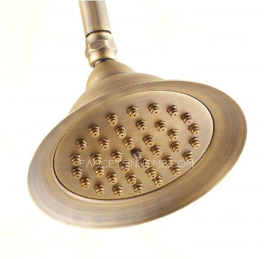 Antique Brass Ceramic Outdoor Shower Faucets