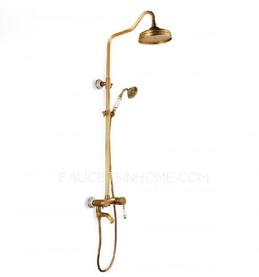 Quality Ceramic Brass Brushed Shower Faucets