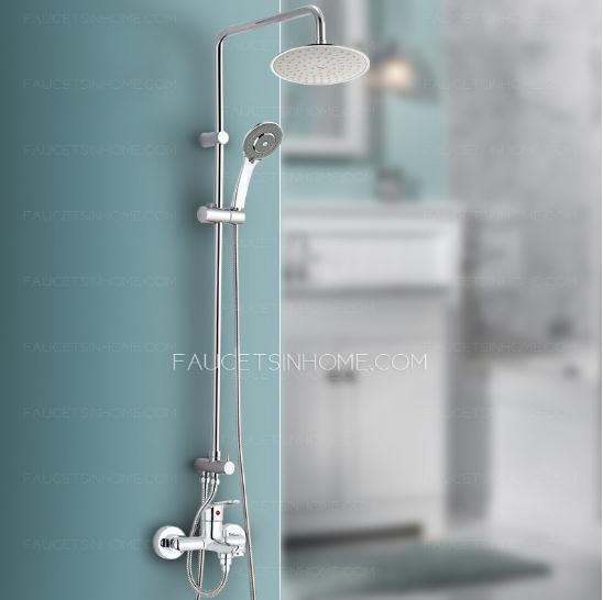 Chrome Finish Top Rated Shower Faucets