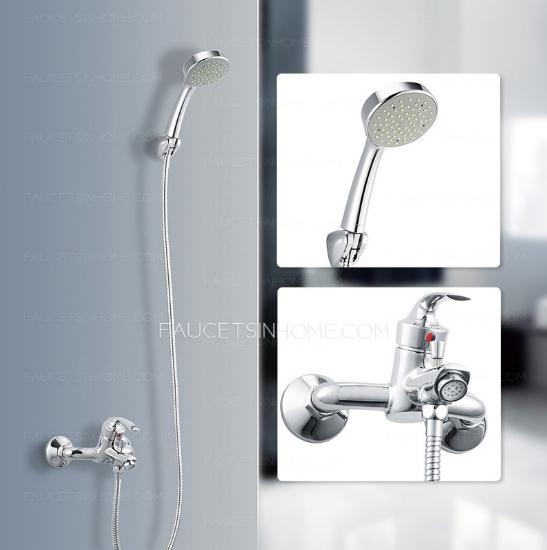 Modern Shower Faucet Set With Single Handle