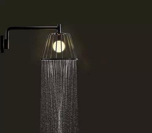 Creative chandelier style shower