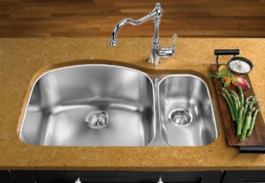 Stainless steel kitchen sink