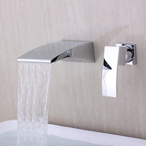 Waterfall Spout Bathtub Faucet