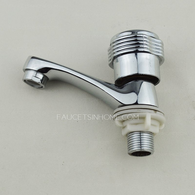Discount One Hole Cold Water Only Bathroom Sink Faucet