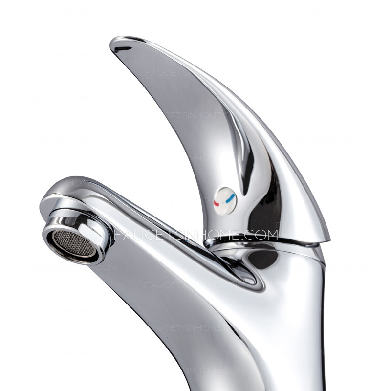 Modern Design One Hole Single Handle Bathroom Sink Faucet