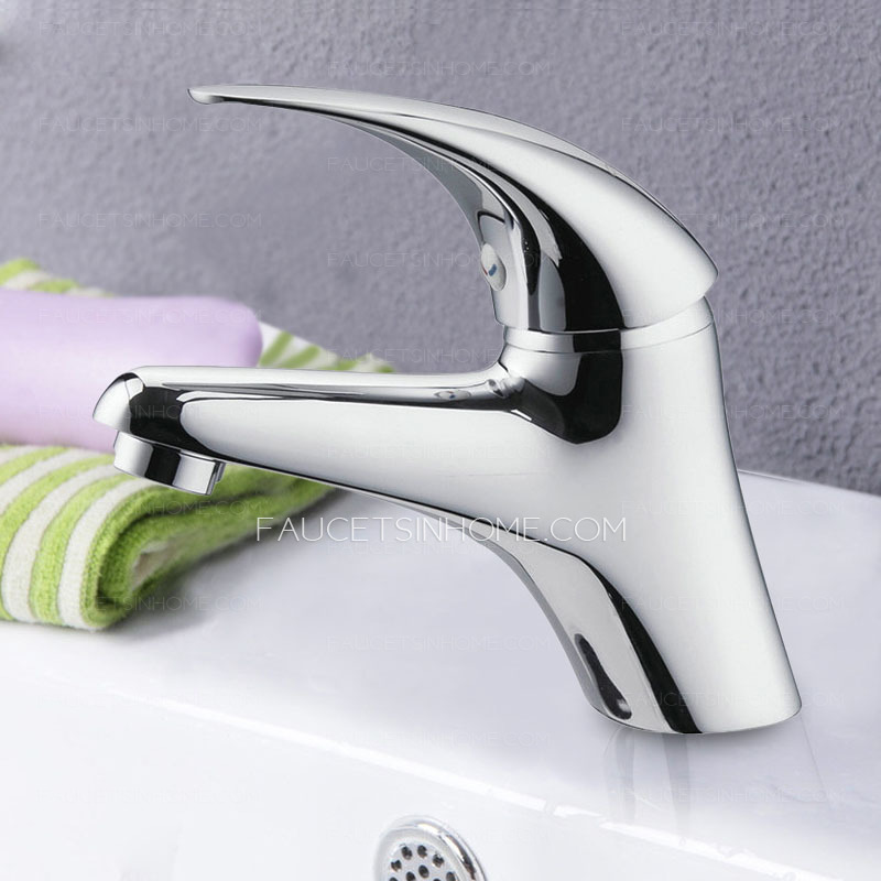 Modern Design One Hole Single Handle Bathroom Sink Faucet