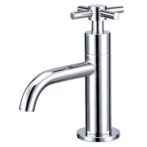 Vintage Single Hole Cold Water Only Bathroom Sink Faucet