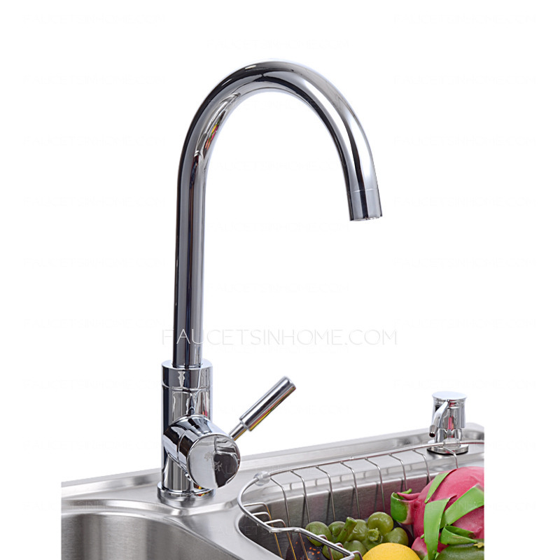 Classic Environmental Brass Rotatable Cold And Hot Kitchen Faucet