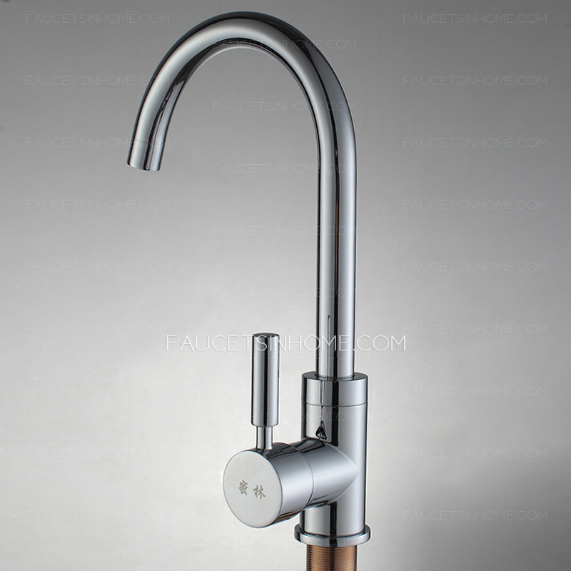 Classic Environmental Brass Rotatable Cold And Hot Kitchen Faucet