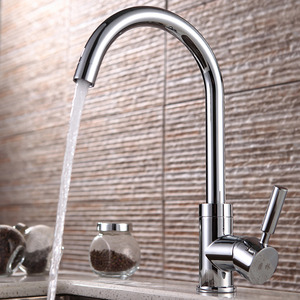 Classic Environmental Brass Rotatable Cold And Hot Kitchen Faucet