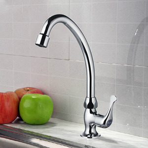 Good Vertical Cold Water Only Kitchen Faucet