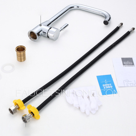 Modern Design Rotatable Thick Material Kitchen Faucet