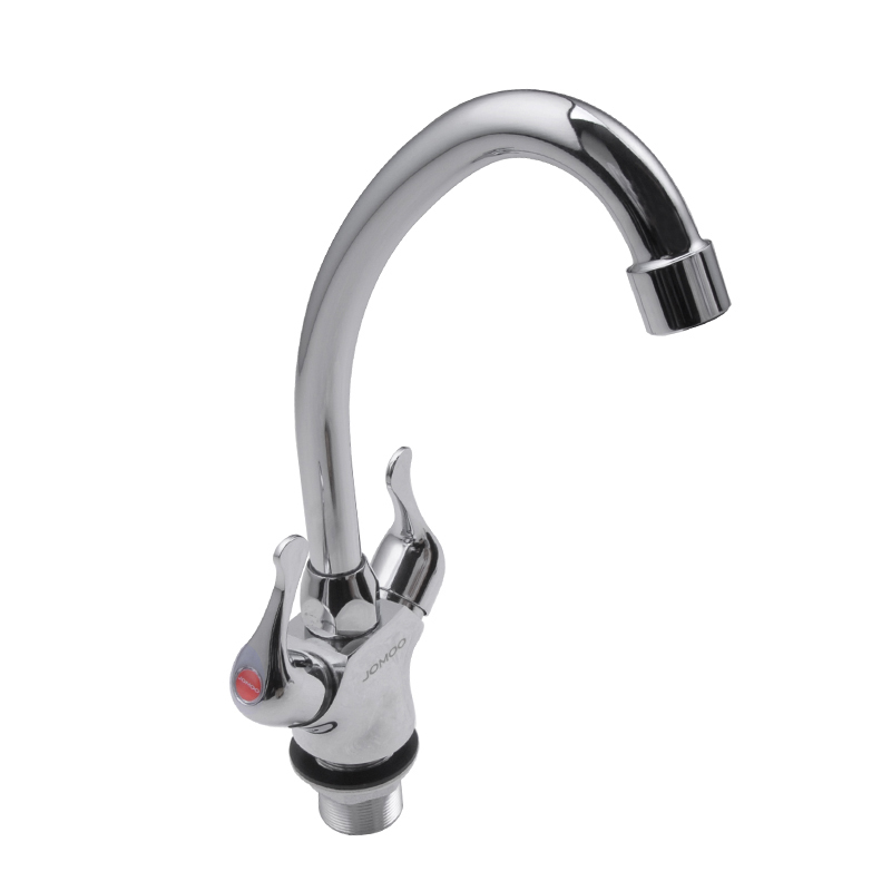 Designed Two Handles Cold And Hot Water Kitchen Faucet