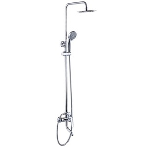 Designed Elevating Pipe Shower Faucet With Hand Shower