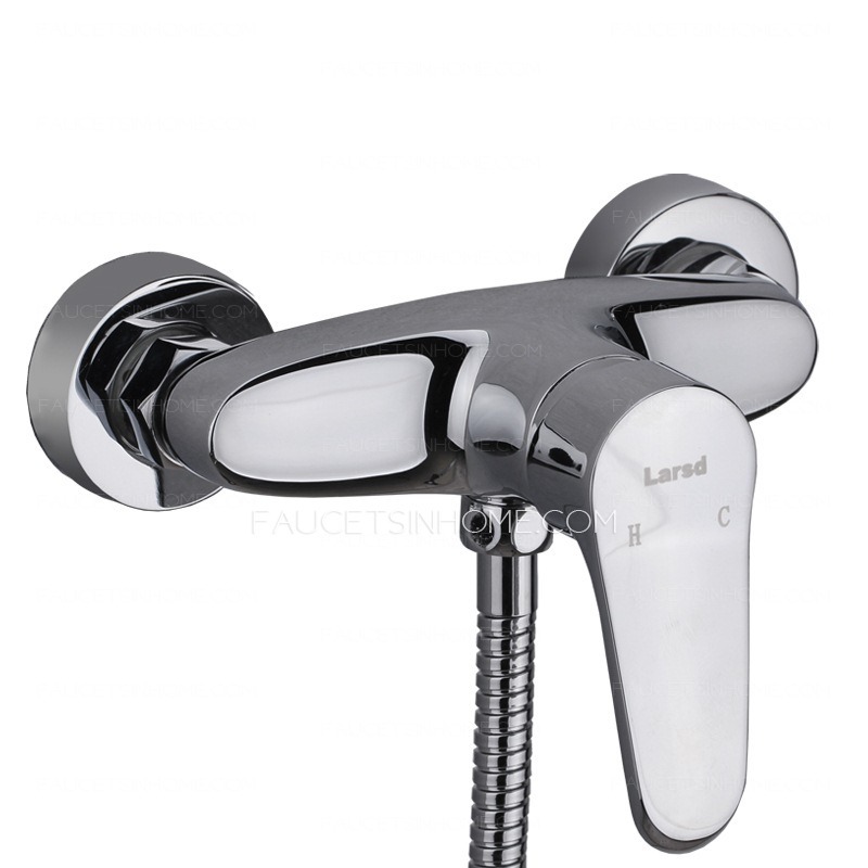 Simple Design Hand Shower In Shower Faucet Set