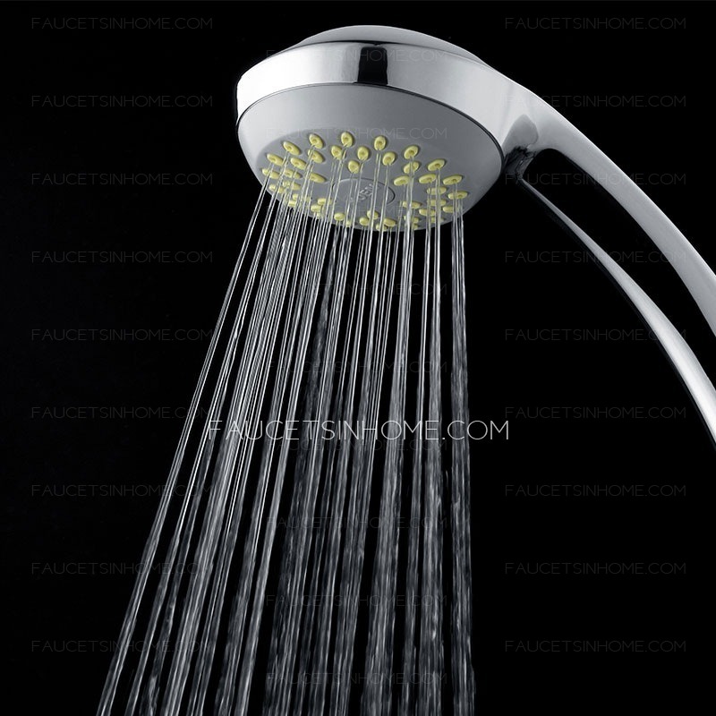 Luxury Silm Efficient Top Shower Faucet Set