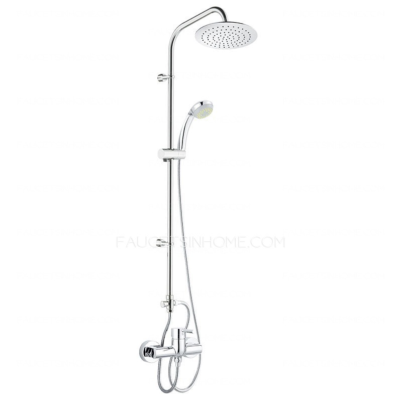 Luxury Silm Efficient Top Shower Faucet Set