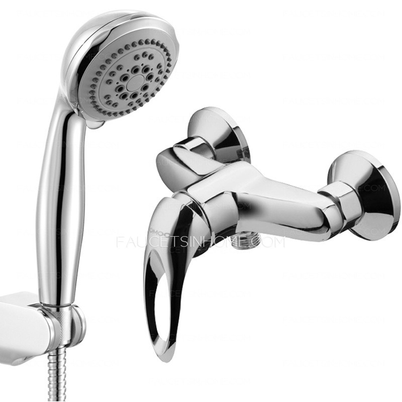 Classic Single Handle Hose in Wall Mounted Shower Faucet