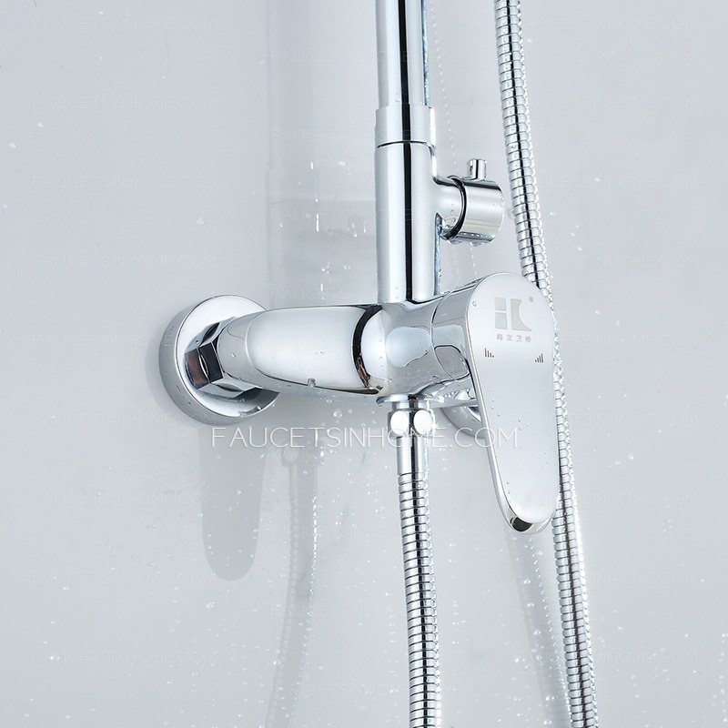 Best Rotatable Pipe And Top Shower Faucet Set