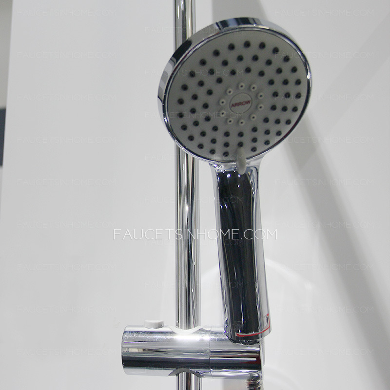 Fashion Brass Casting Shower Faucet With Top And Hand Shower