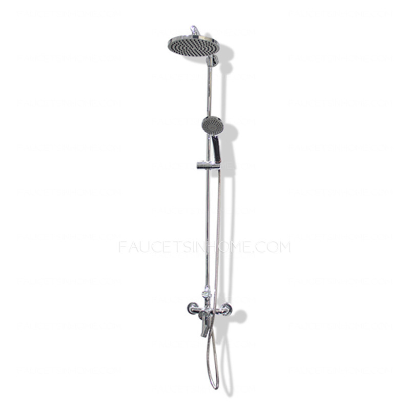 Fashion Brass Casting Shower Faucet With Top And Hand Shower