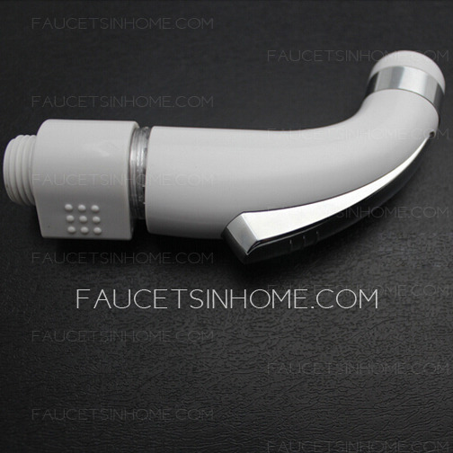 Fashion White Painted ABS Plastic Bidet Faucet