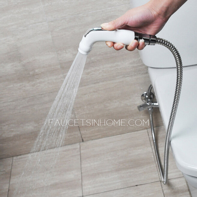 Simple Design Multi Function White Painted Bidet Faucet