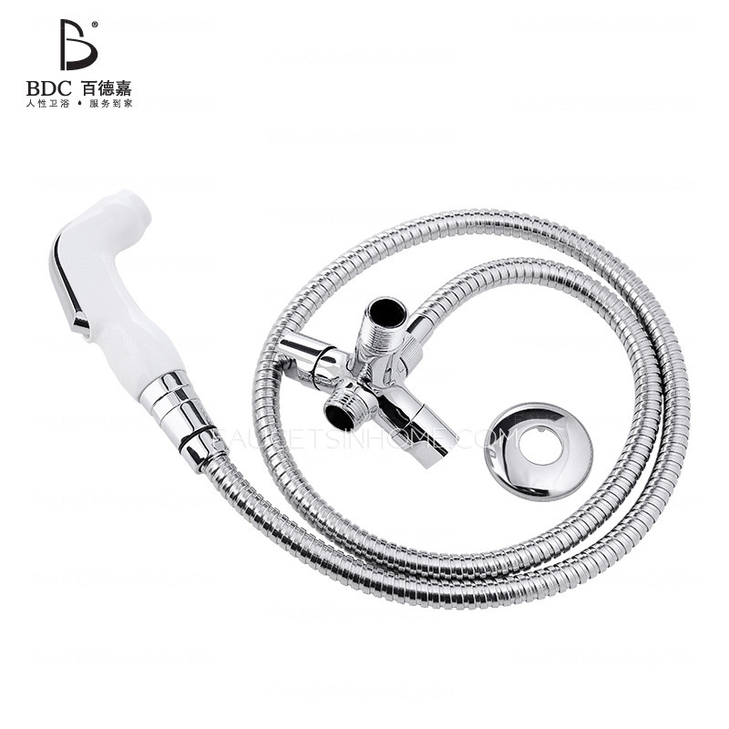 Simple Design Multi Function White Painted Bidet Faucet