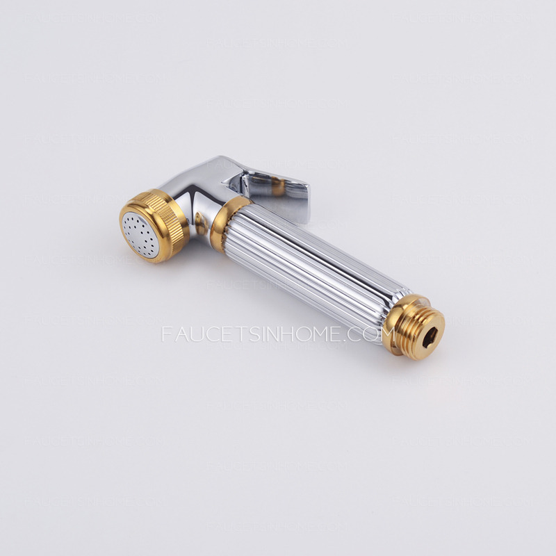 Modern Pressurized Brass Bidet Faucet With Hand Held Spray