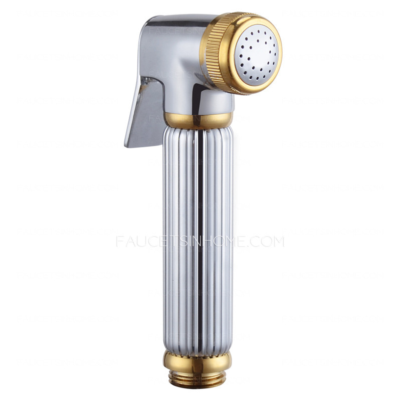 Modern Pressurized Brass Bidet Faucet With Hand Held Spray