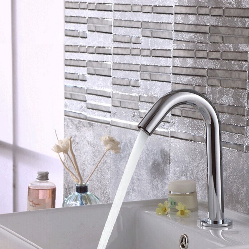Simple Design Automatic Cold And Hot Water Touchless Faucet