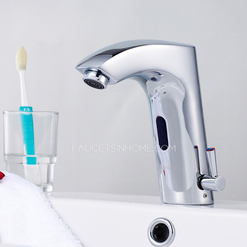 High End Automatic DC Power Cold And Hot Water Touchless Faucet